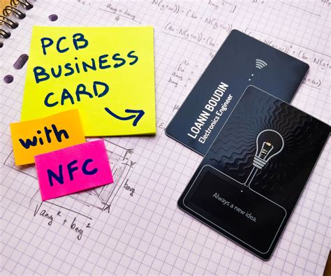 nfc pcb business card|nfc business card template.